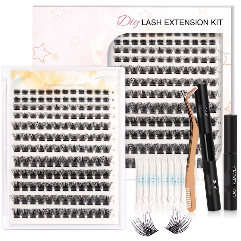 Wholesale Private Label DIY Cluster Lashes Make your Lash Look at Home LM