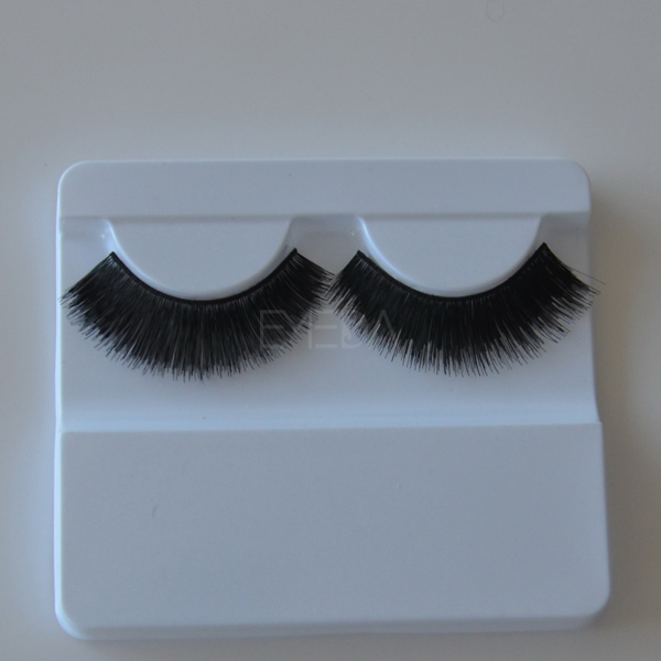 Handtied Long Thick Human Hair eyelashes L53 - Emeda eyelash